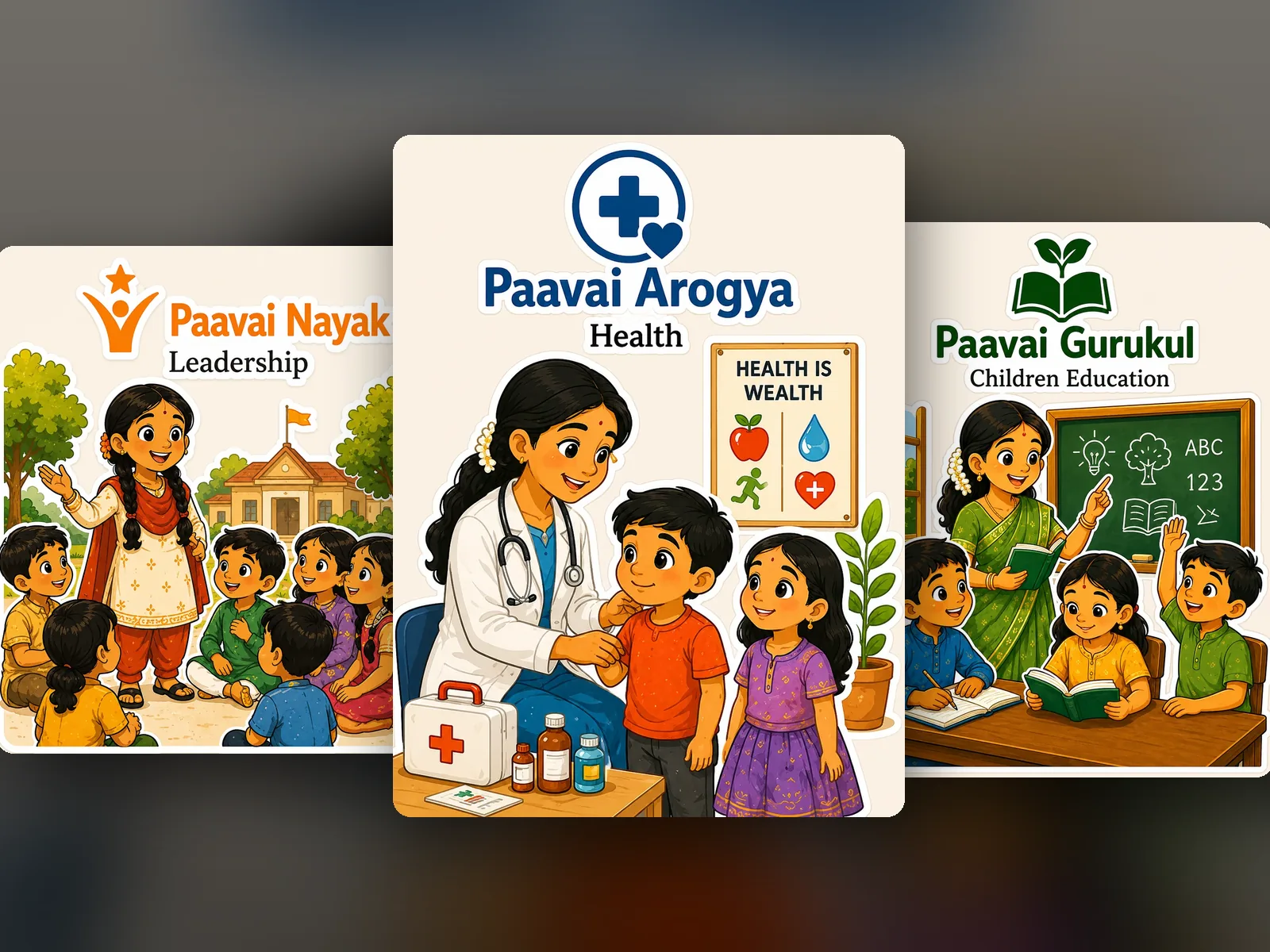 Paavai case study — PAAVAI FOUNDATION · PROGRAMME IDENTITIES