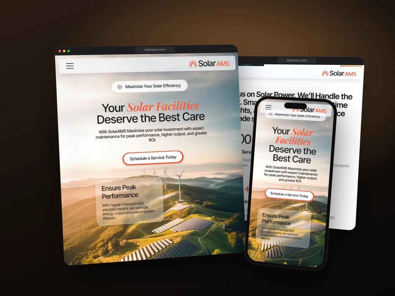 SOLARAMS · WEBSITE